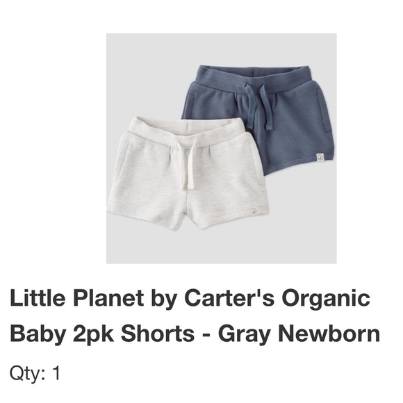 Carter's Other - Little Planet by Carter’s Shorts (2)